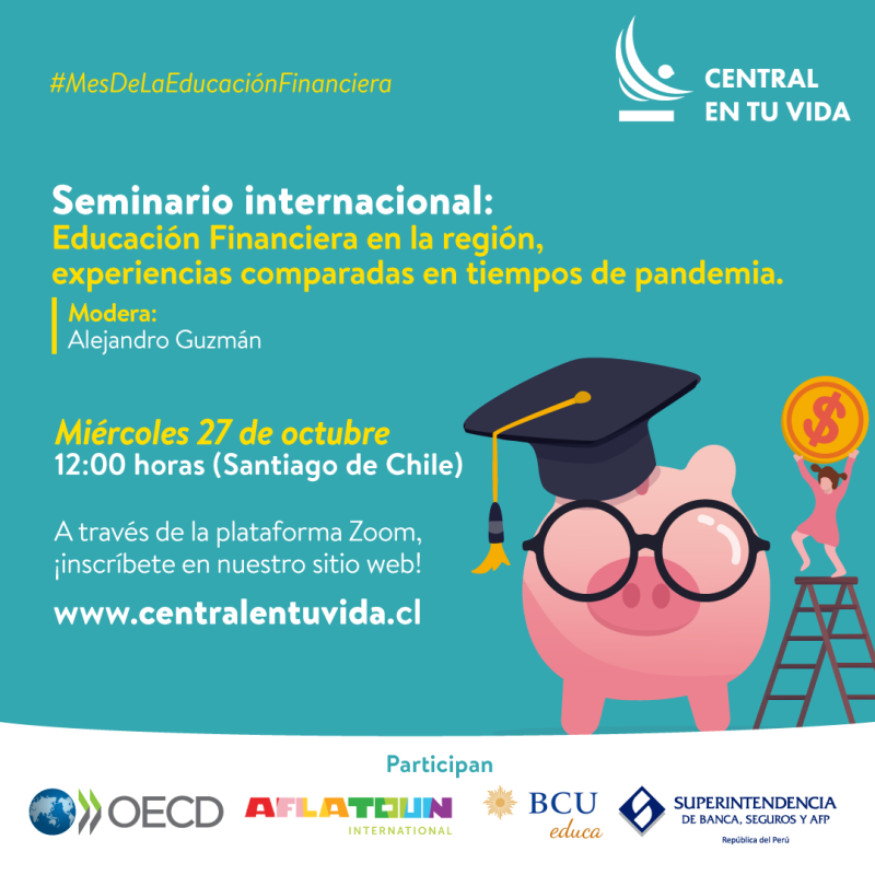 Seminario internacional: Educación Financiera en la región, experiencias comparadas en tiempos de pandemia