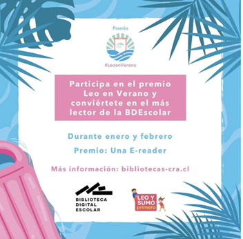Concurso Lectores Digitales: “Leo en verano 2022”