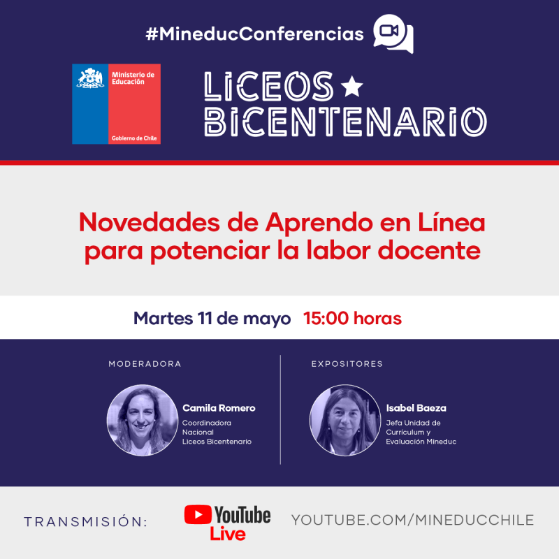 Conferencia: Novedades de Aprendo en Línea para potenciar la labor docente