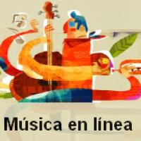 Logo música en línea